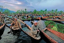 Market Morning Dal Lake